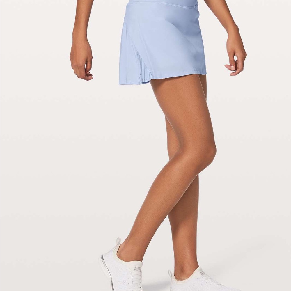 LULULEMON Play Off The Pleats Skirt *13"- Cool Breeze - W8843R - Sz 4 - Picture 2 of 8